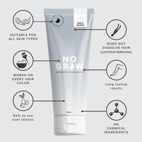 No Grow Male Beard Remover & Growth Inhibitor