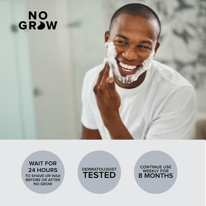 No Grow Male Beard Remover & Growth Inhibitor