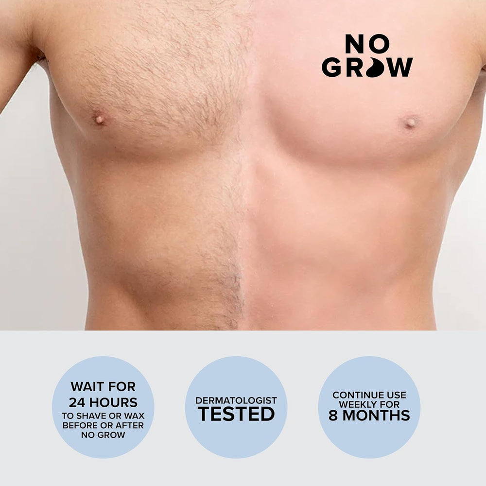 No Grow Male Body Hair Remover & Growth Inhibitor 90ml