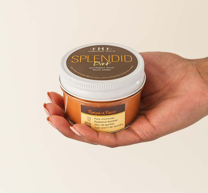 Splendid Dirt® Nutrient Mud Mask with Organic Pumpkin Puree