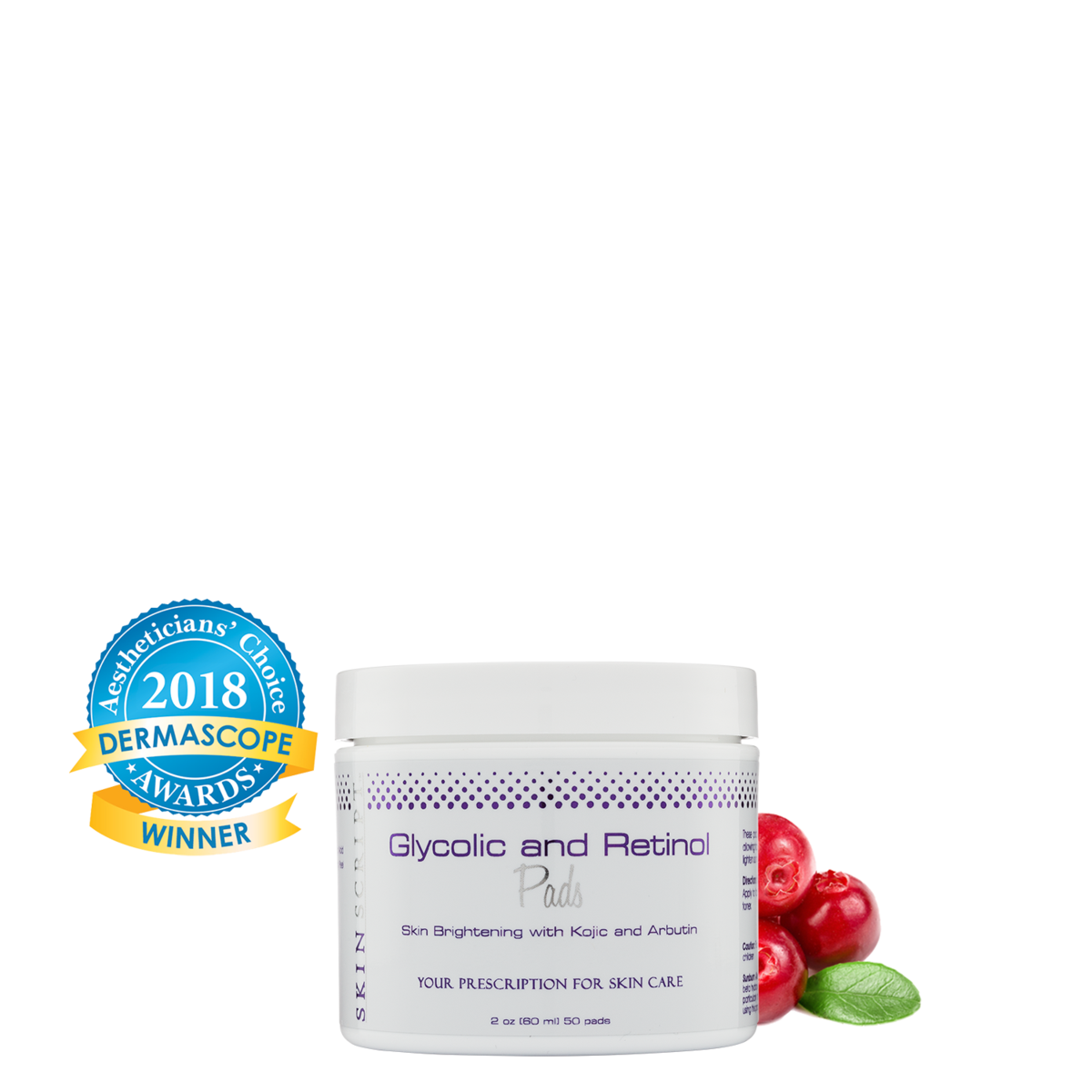 Skin Script Glycolic And Retinol Pads